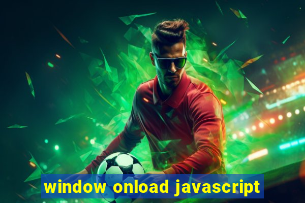 window onload javascript